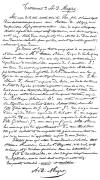 Pere Megret testament
